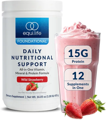 Vista 11 de Equilife - Multivitamínico diario de apoyo nutricional, chocolate, 14 porciones