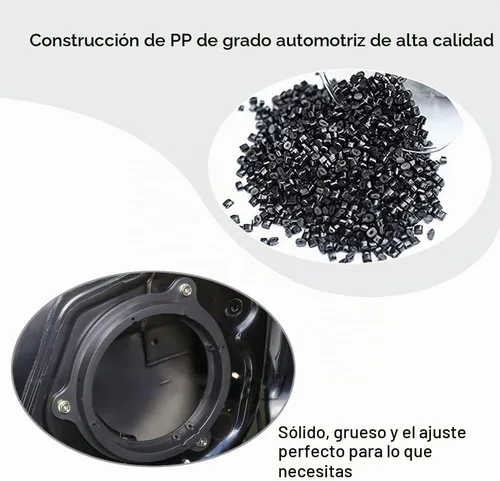 Vista 3 de Anillo de soporte de adaptador de altavoz de plástico negro de 6.5 pulgadas para Nissan / Infiniti