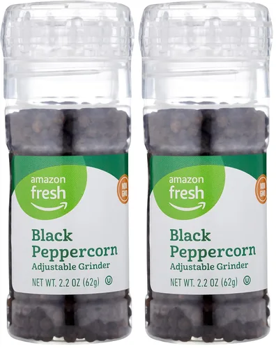 Vista 5 de Amazon Fresh, Molinillo de pimienta negra, 2.2 onzas