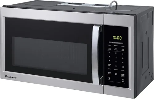 Vista 5 de Microondas de acero inoxidable sobre el rango (OTR) de 1.7 pies cúbicos con sensor de cocción
