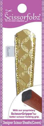 Vista 22 de Fundas protectoras para tijeras de diseño, para pequeñas tijeras de bordado, color verde mar, #SS-7