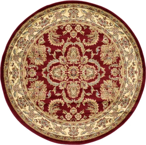 Vista 14 de Unique Loom Colección Voyage Alfombra de Área Tradicional Oriental Clásica de Diseño Intrincado