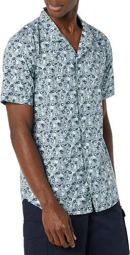 Vista 4 de Tienda Essentials Camisa de vacaciones ajustada para hombre