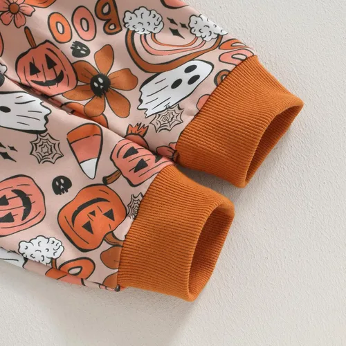 Vista 6 de YINGISFITM Conjunto de sudadera de manga larga para el día de San Valentín, ropa de invierno, estampado de corazón