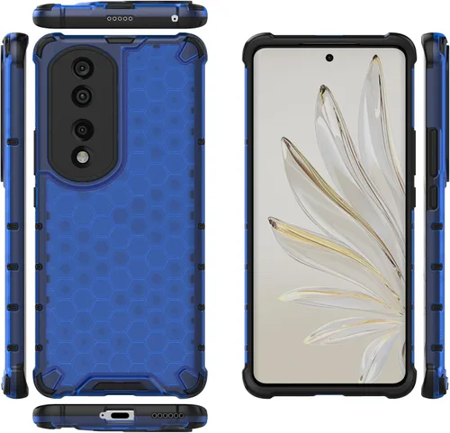 Vista 151 de Pzwoxukhov Funda compatible con Huawei Nova 3i, compatible con Huawei P Smart+ 2018 Honeycomb Anti-Drop Shock-Absorbing Case Negro