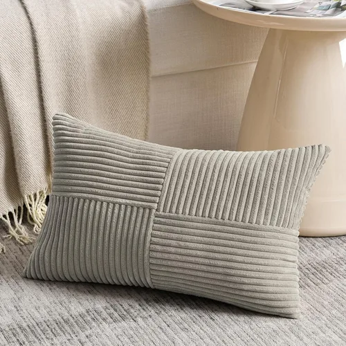 Vista 90 de Fancy Homi - Paquete de 2 fundas de almohada decorativas de color verde oliva pequeñas de 12 x 12 pulgadas para sala de estar, sofá, cama