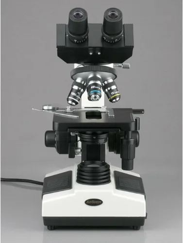 Vista 6 de AmScope Microscopio binocular compuesto B390B, aumento 40X-2000X