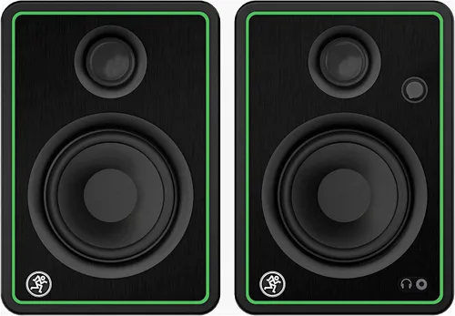 Vista 6 de Mackie Serie CR-X, monitores multimedia de 3,5 pulgadas con sonido profesional de calidad de estudio - Par (CR3-X)