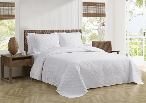 Vista 17 de Tommy Bahama - Juego de edredón individual, ropa de cama de algodón suave con funda a juego, certificado Oeko-Tex, artículos esenciales