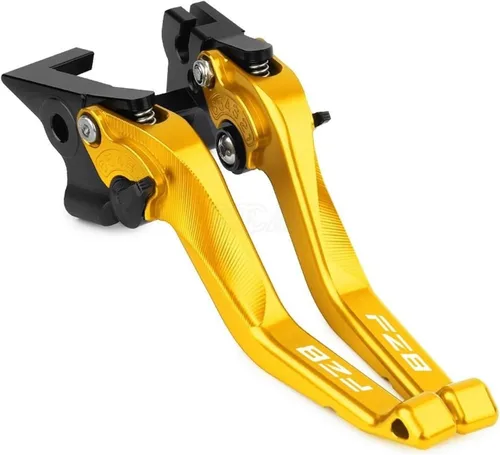Vista 12 de for FZ8 FZ 8 2011 2012 2013 2014 2015 CNC Short Brake Clutch Levers Motorcycle Handles Adjustable Lever(Black)