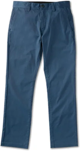 Vista 15 de Volcom Frickin - Pantalón chino elástico moderno para hombre, pantalones de sarga elásticos para uso diario Negro