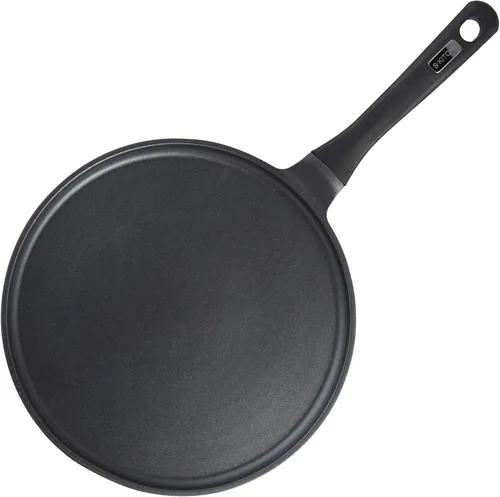 Vista 8 de S·KITCHN Sartén Antiadherente para Crepes, Sartén para Dosa Tawa Omelette Tortillas Panqueques Crujientes, Plancha para Panqueques, SIN PFOA