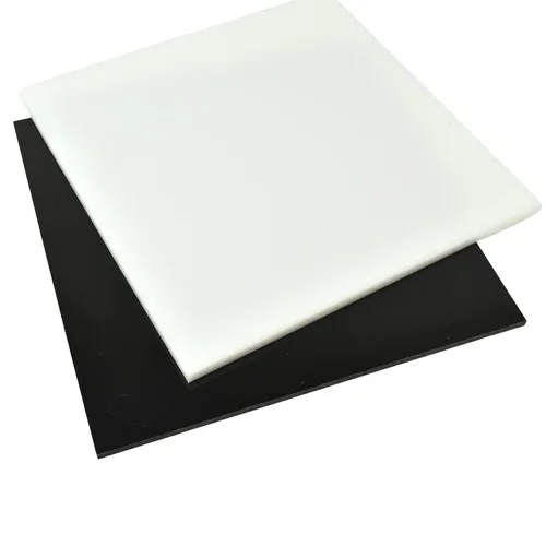 Vista 5 de BuyPlastic Lámina de Plástico de Copolímero de Polipropileno Negro (PPC) de 1" de Grosor, Tamaño 6" x 6", Panel Resistente a Químicos e Impactos