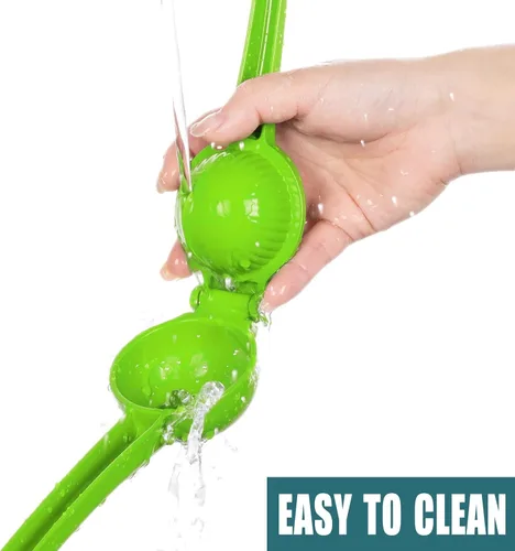Vista 5 de Exprimidor manual Citrus Lemon Squeezer,Exprimidor de frutas Lime Press Metal,Herramienta profesional de la cocina del exprimidor de la mano