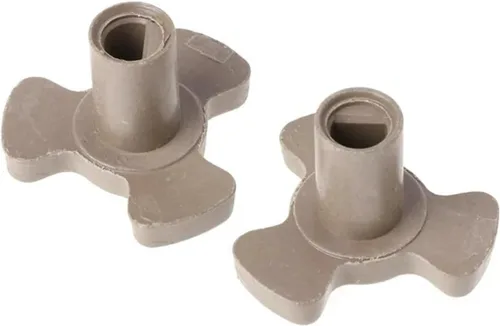 Vista 3 de 2PCS Microwave Turntable Coupler Oven Roller Guide Support Glass Tray Drive Coupling Replacement Parts