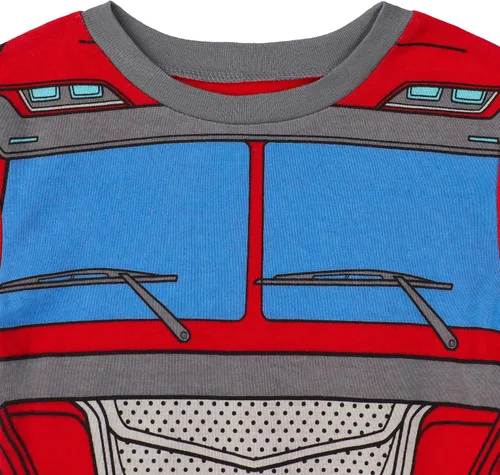 Vista 2 de Transformers Conjunto de pijama de algodón de 4 piezas para niño pequeñogrande