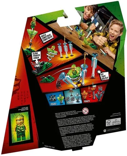 Vista 2 de LEGO NINJAGO Spinjitzu Slam Lloyd 70681 Kit de construcción (70 piezas)