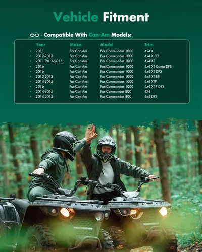 Vista 3 de SCITOO 705400953,705401105 Eje CV delantero izquierdo para 2011-2016 para Can-Am Commander 1000 2011 2014-2015 para Can-Am Commander 800 2011-2013