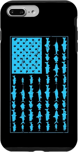 Vista 18 de Funda de regalo para iPhone 17 con bandera americana para hombre de agua salada de agua salada