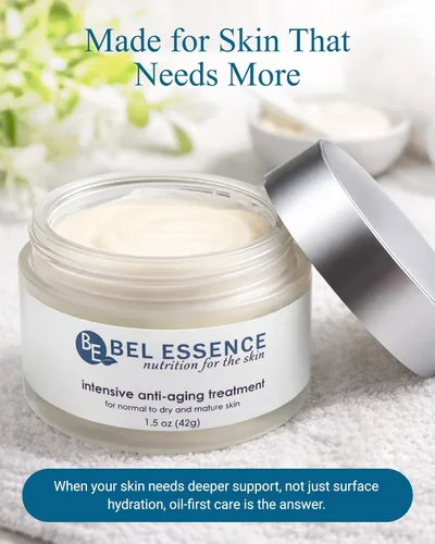 Vista 7 de Bel Essence Crema antiarrugas intensiva y crema para el cuello, hidratante facial antienvejecimiento, piel normal a seca: hidrata todo el día