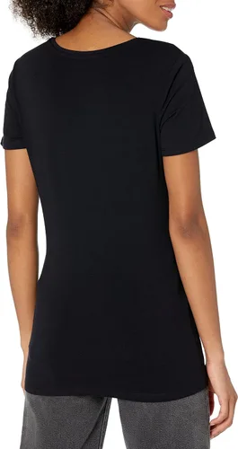 Vista 3 de Tienda Essentials Womens Classic-Fit Short-Sleeve Crewneck T-Shirt Pack of 2
