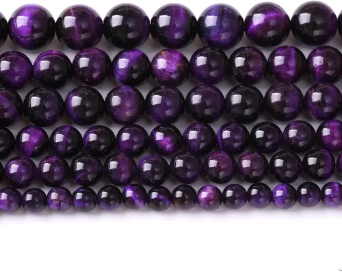 Vista 91 de 4mm 90 piezas Cuentas de piedra natural de turquesa africana para hacer joyería Cuentas sueltas de gemas redondas para pulseras, collares, aretes