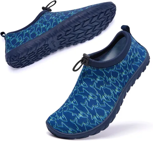 Vista 2 de Racqua Zapatos acuáticos para niños y niñas, zapatos acuáticos de secado rápido para playa y piscina (niños pequeñosgrandes)