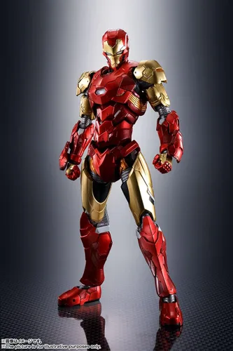 Vista 5 de TAMASHII NATIONS - Tech-On Avengers - Figura de acción de Iron Man, Bandai Spirits S.H.Figuarts