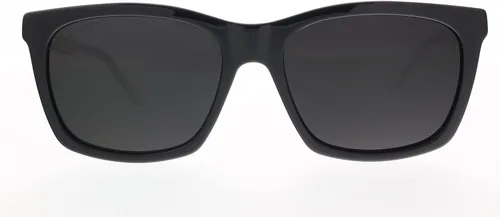 Vista 2 de Gucci GG 0558S 002 - Gafas de sol cuadradas de plástico negro lente gris
