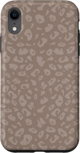 Vista 25 de Neutral Tan - Chic Elegant Leopard Animal Funda con patrón de impresión para iPhone 17