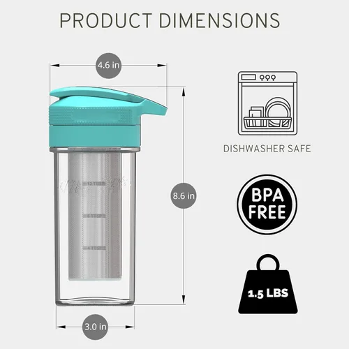 Vista 15 de Masontops Kit para preparar café frío – Cafetera helada de lujo con jarra de vidrio y filtro de malla de acero inoxidable – Sistema de nevera fácil