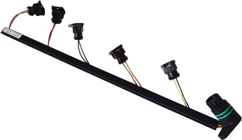 Vista 23 de PartsFlow Arnés de cableado universal extra largo de 12 circuitos Street Hot Rod Wire para Chevrolet Chevy Mopar para Ford Muscle Car, arnés