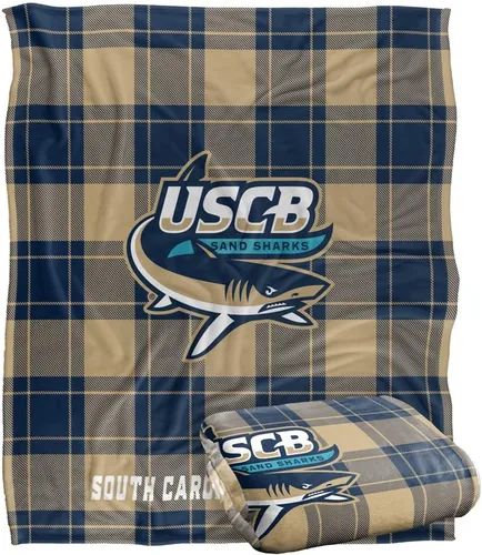 Vista 60 de LOGOVISION St John's University Campus Plaid Spirit Silky Touch Manta súper suave 36 x 58 pulgadas