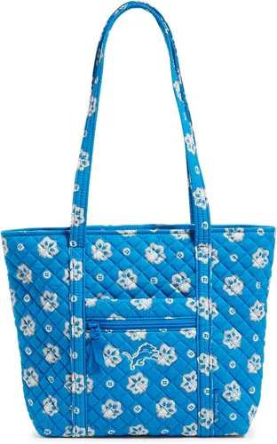 Vista 19 de Vera Bradley Bolso pequeño de algodón Premium para mujer Vera Bandana verde/amarillo con Green Bay Packers