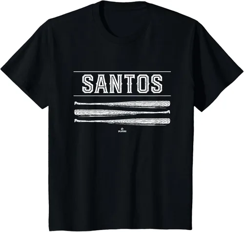 Vista 14 de Vintage Baseball Bat Gameday Lisandro Santos Prospect T-Shirt