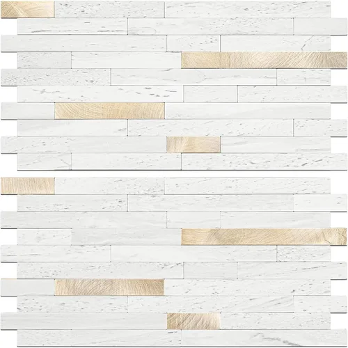 Vista 21 de STICKGOO 2 Hojas de Azulejos Adhesivos Despegables para Salpicadero, Azulejos Adhesivos para Salpicadero de Cocina y Baño, Aspecto de Madera Negro