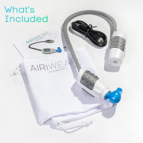 Vista 9 de Purificador de Aire Personal Portátil – Limpiador de Aire UVC para el Cuello para Viajes y Uso Diario – Recargable, Probado contra Virus