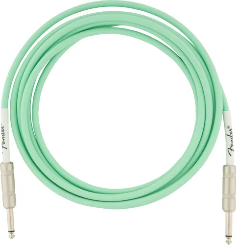 Vista 17 de Fender Cable de instrumento original de 18.6 pies, recto, negro, 1 paquete