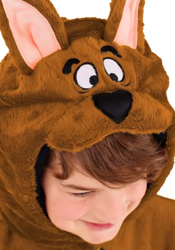 Vista 3 de Disfraz Deluxe de Scooby Doo para Niños Multicolor