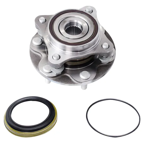 Vista 7 de Detroit Axle - Bujes de rodamiento de rueda delantera 4WD para Toyota 4Runner FJ Cruiser Tacoma Lexus GX460 GX470, rodamientos de rueda de repuesto
