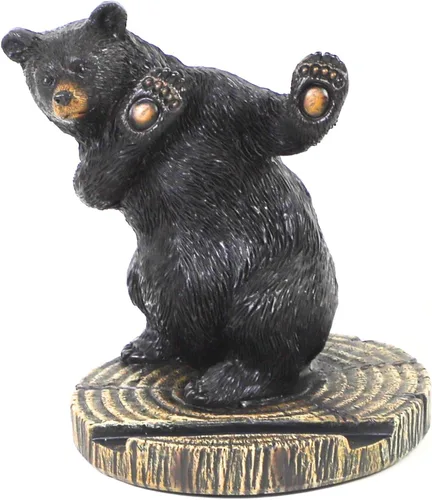 Vista 2 de Soporte para teléfono celular con diseño de oso extravagante - Base para teléfono, soporte para correo