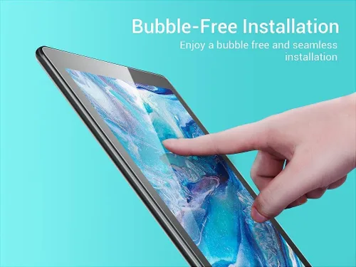 Vista 4 de Paquete de 2 protectores de pantalla para tablet compatibles con CHUWI Android 12 Tablet HiPad Max de 10.36 pulgadas, película de vidrio templado