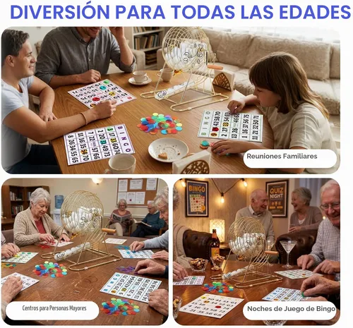 Vista 9 de GSE - Tarjetas de juego de bingo jumbo con números de fácil lectura, 100 hojas de bingo reutilizables 100