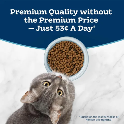 Vista 3 de Blue Buffalo Tastefuls Receta de pollo y arroz integral para gatos adultos, control de peso, pollo real primero, comida natural para gatos