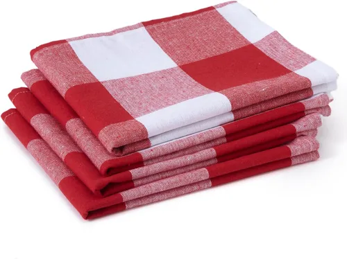 Vista 21 de Encasa XO Juego de toallas y paños de cocina Juego de 21 piezas de artículos esenciales de apartamento Manoplas de horno y soportes para ollas