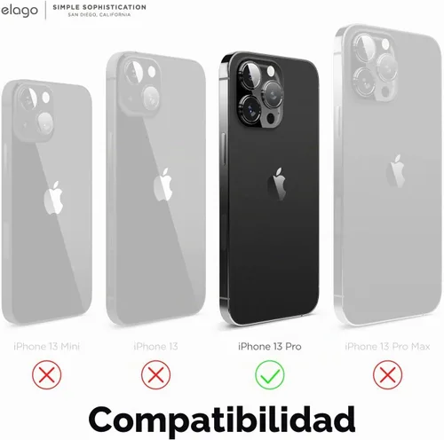 Vista 6 de elago Compatible con funda para iPhone 13 Pro, funda de silicona líquida, cubierta protectora de cuerpo completo, delgada, forro de microfibra Negro
