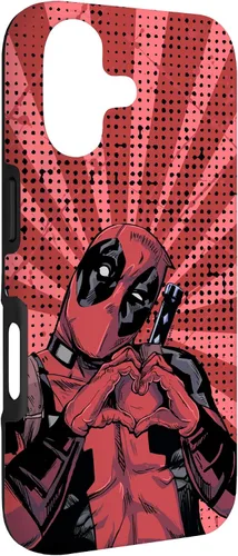 Vista 3 de Marvel Deadpool - Carcasa para iPhone 17, diseño de manos de cómic