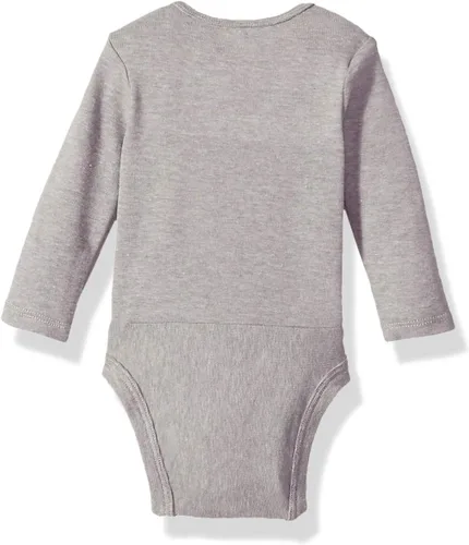 Vista 2 de Hanes Body de manga larga Ultimate Flexy para bebés y niños pequeños (paquete de 5)
