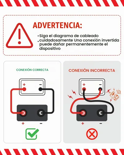 Vista 6 de Kit convertidor adaptador de batería de rueda eléctrica para DeWalt 18V 20V con regulador de voltaje, fusible y terminales de cable, conector