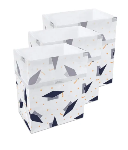 Vista 20 de Clean Cubes Botes de basura desechables de 13 galones, paquete de 3